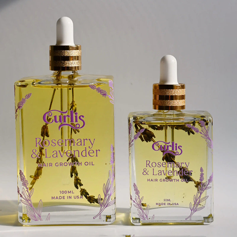 Premium Rosemary & Lavender Hair Growth Oil | Stimulates Growth & Thickness