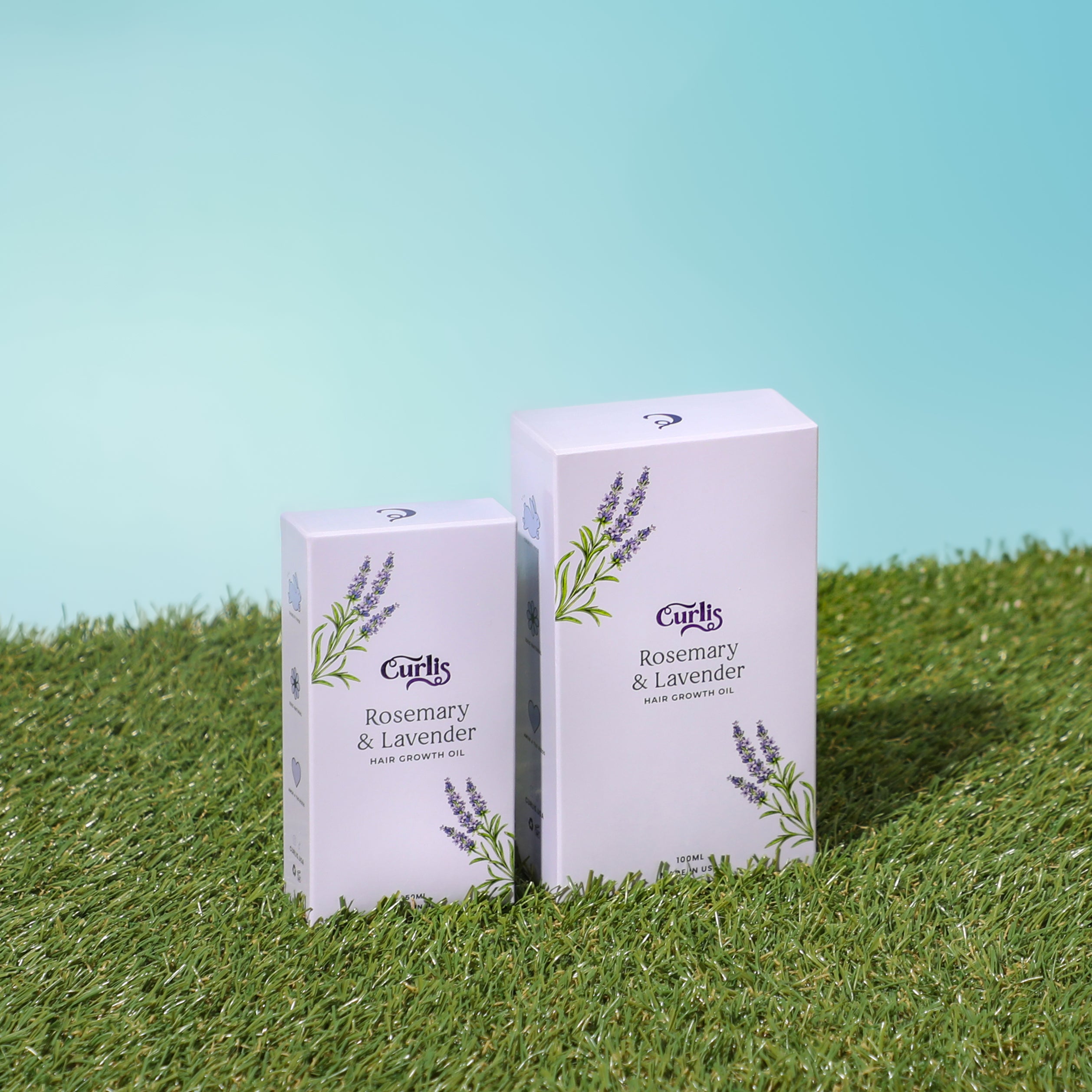 Premium Rosemary & Lavender Hair Growth Oil | Stimulates Growth & Thickness